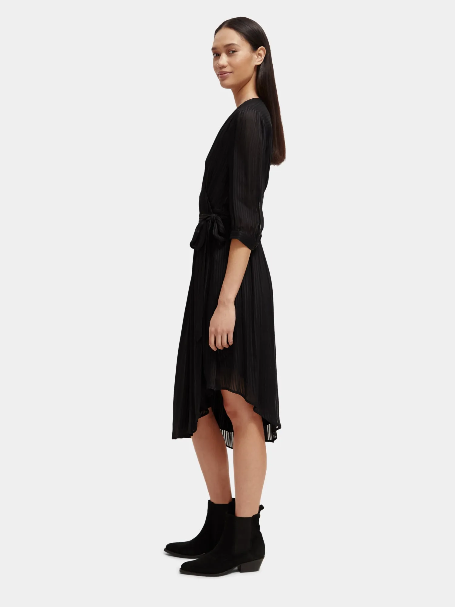 V-neck midi dress sold by Scotch & Soda product image thumbnail 4