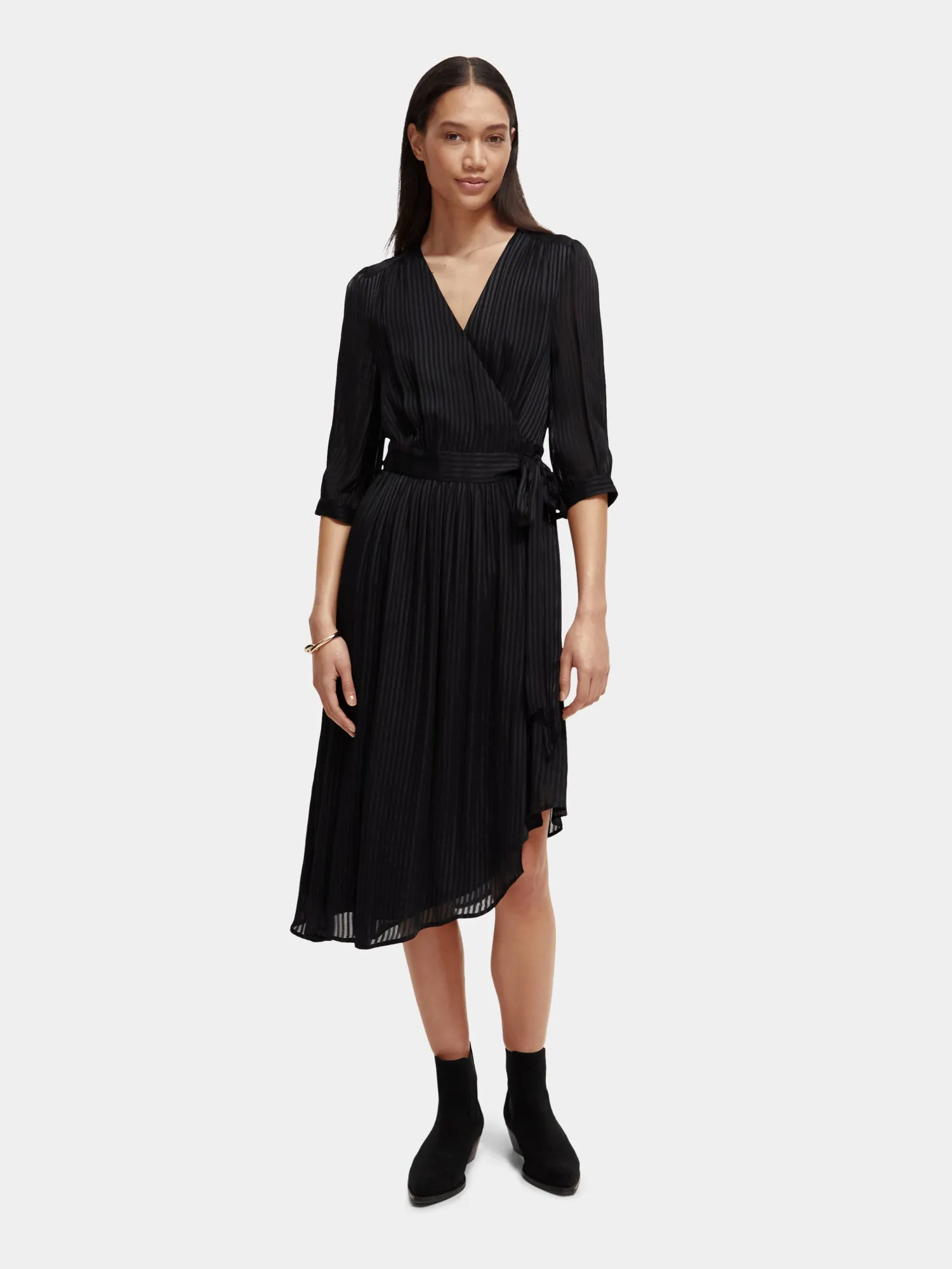 V-neck midi dress sold by Scotch & Soda product image thumbnail 5