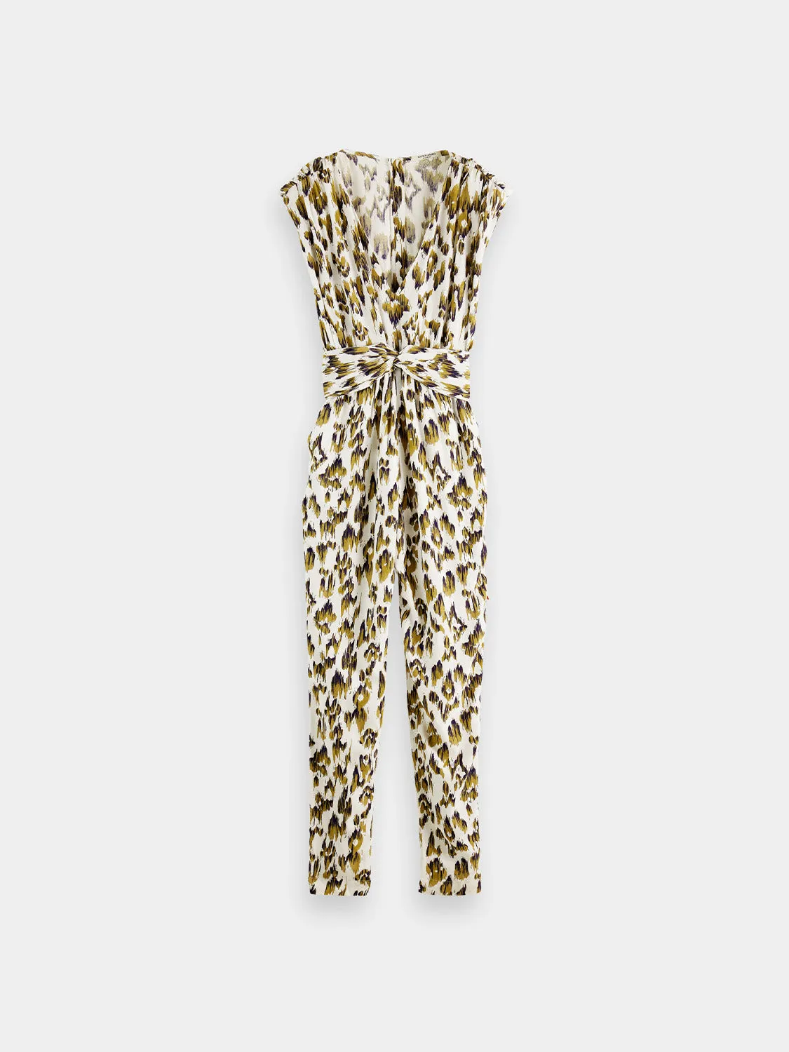 Belted v-neck jumpsuit sold by Scotch & Soda product image thumbnail 2