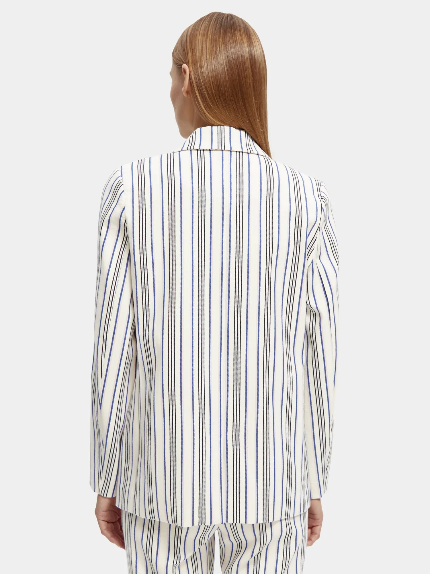 Double-breasted striped blazer sold by Scotch & Soda product image thumbnail 3