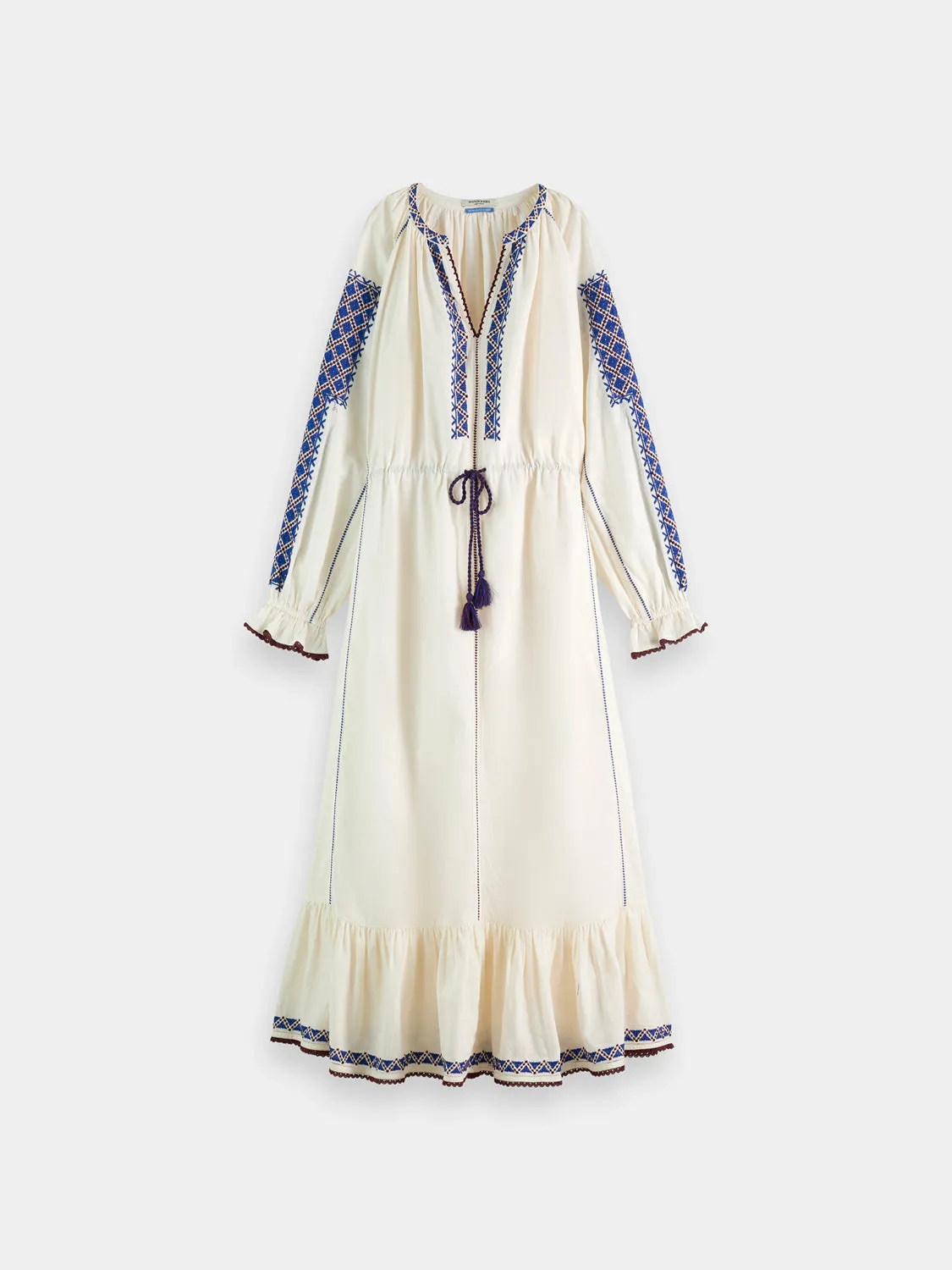 Embroidered maxi dress sold by Scotch & Soda