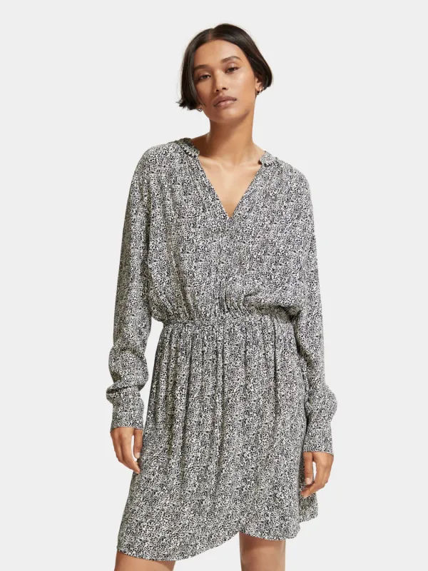 Printed mini dress made by Scotch & Soda