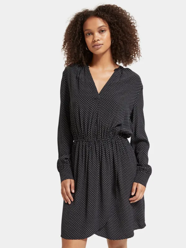 Printed mini dress made by Scotch & Soda