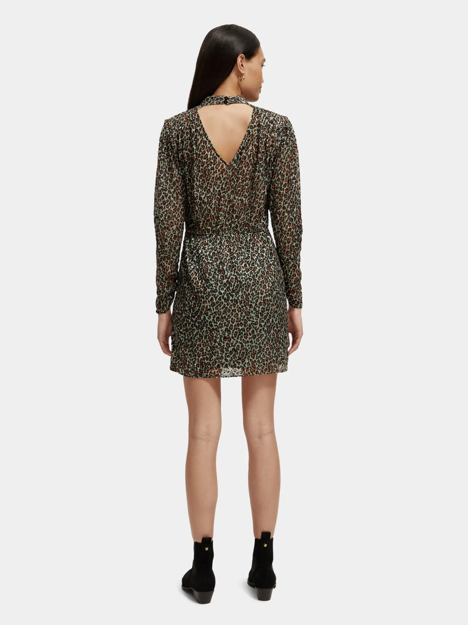 Mock neck mini dress sold by Scotch & Soda product image thumbnail 3