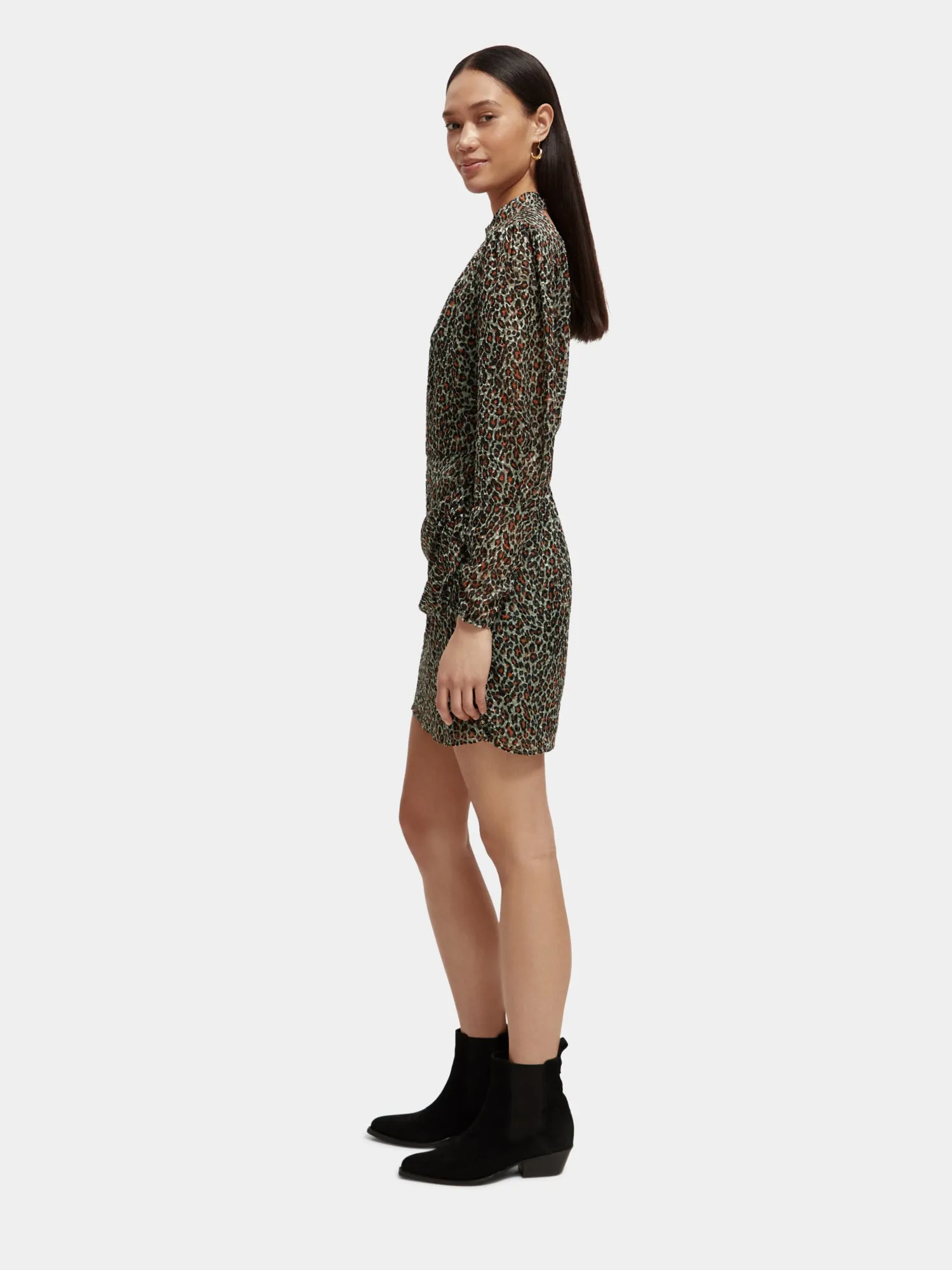 Mock neck mini dress sold by Scotch & Soda product image thumbnail 4