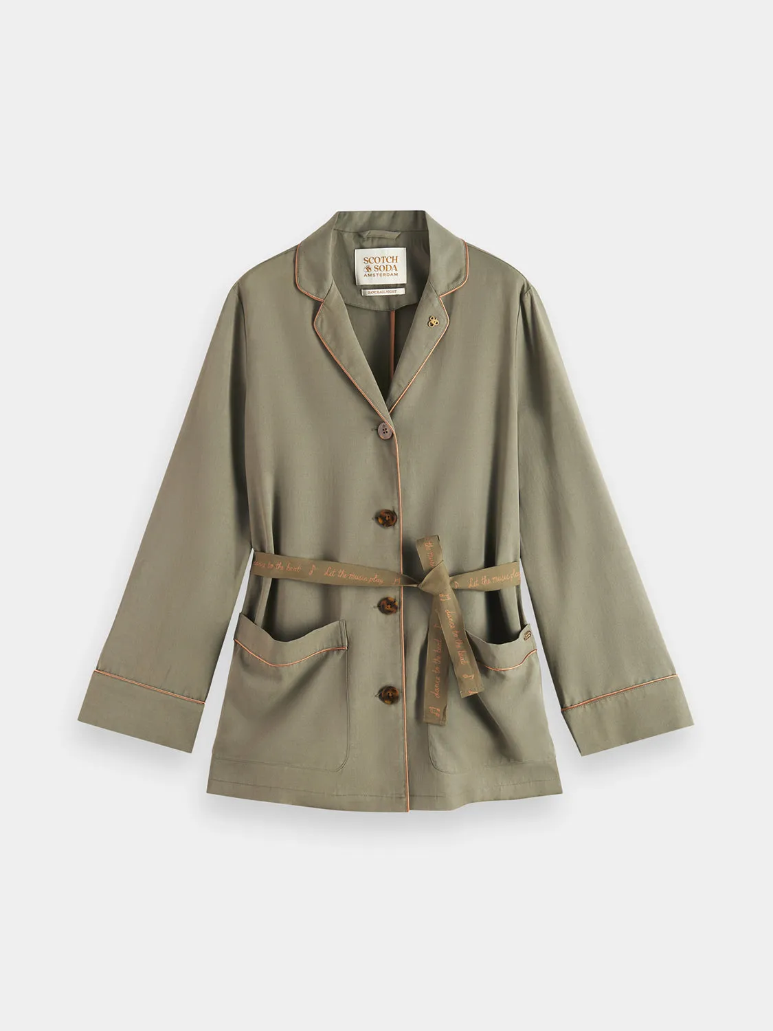 Belted blazer sold by Scotch & Soda product image thumbnail 2