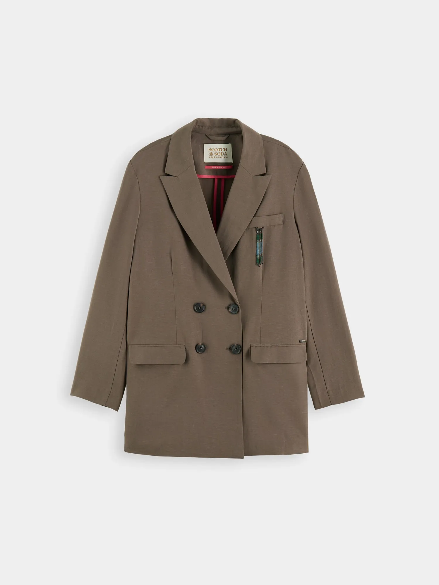 Double-breasted blazer sold by Scotch & Soda product image thumbnail 2