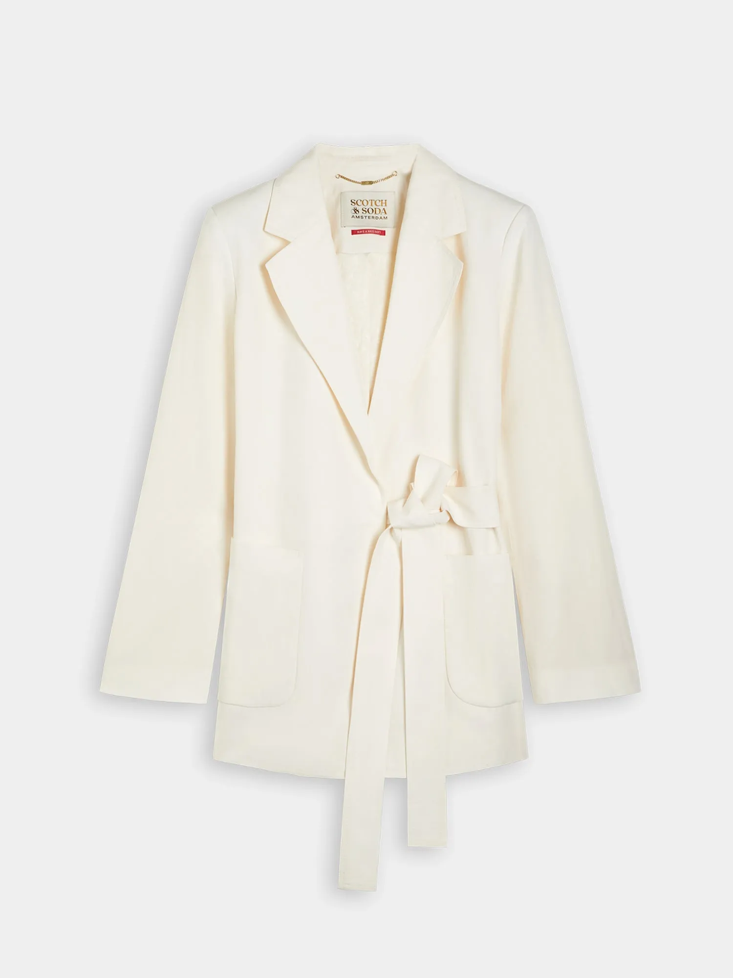 Belted blazer sold by Scotch & Soda product image thumbnail 2