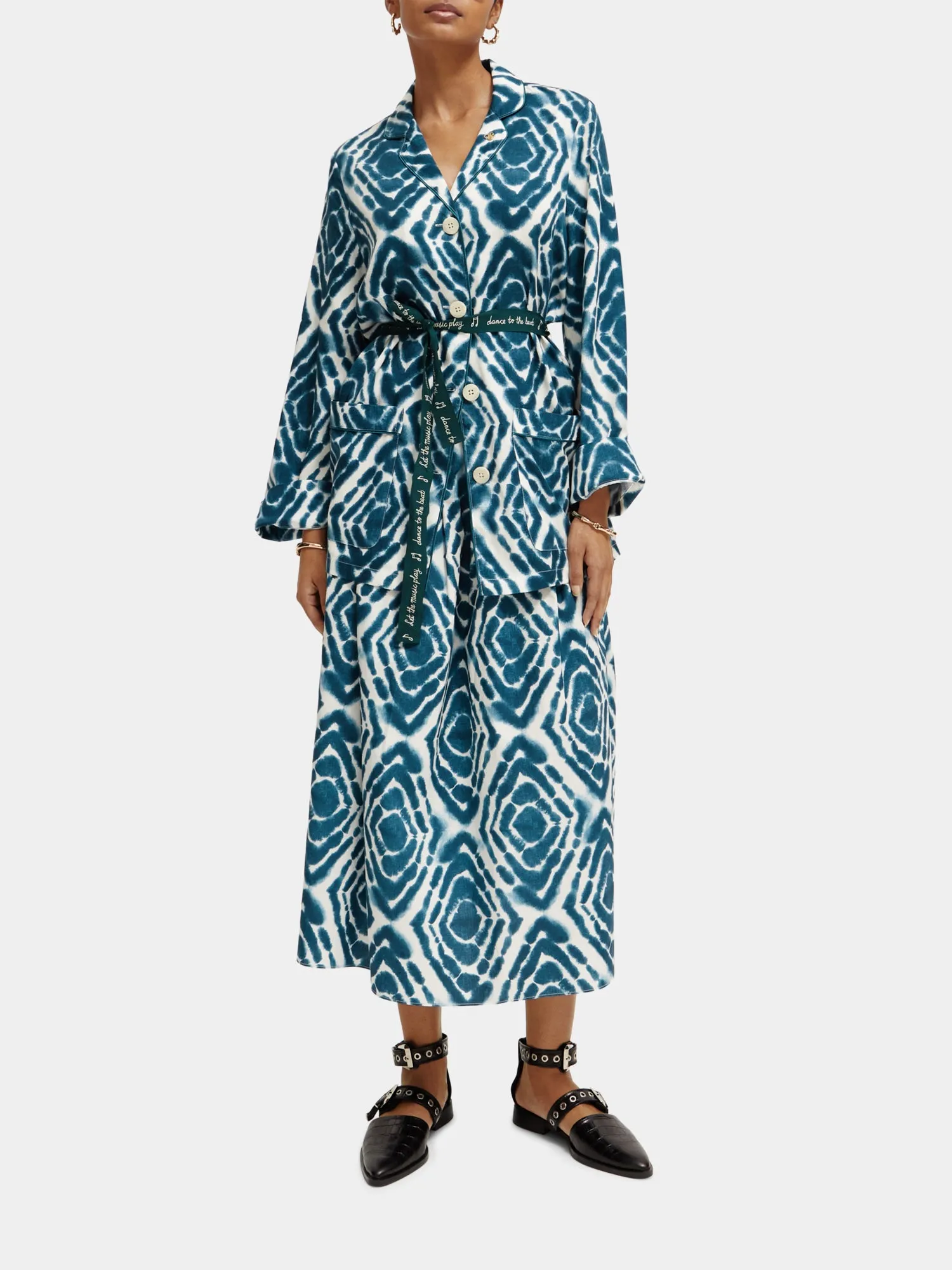 Belted blazer sold by Scotch & Soda product image thumbnail 4