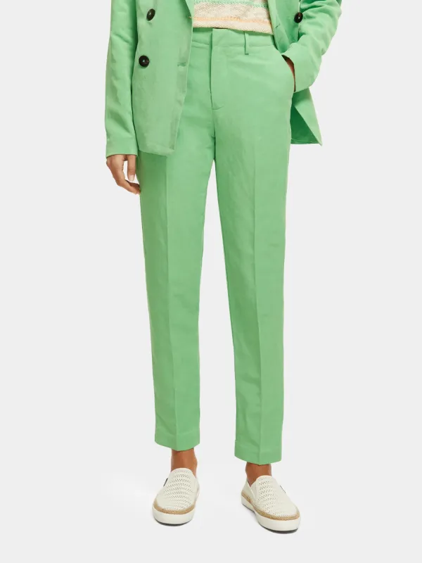 Lowry mid-rise slim summer event pants sold by Scotch & Soda