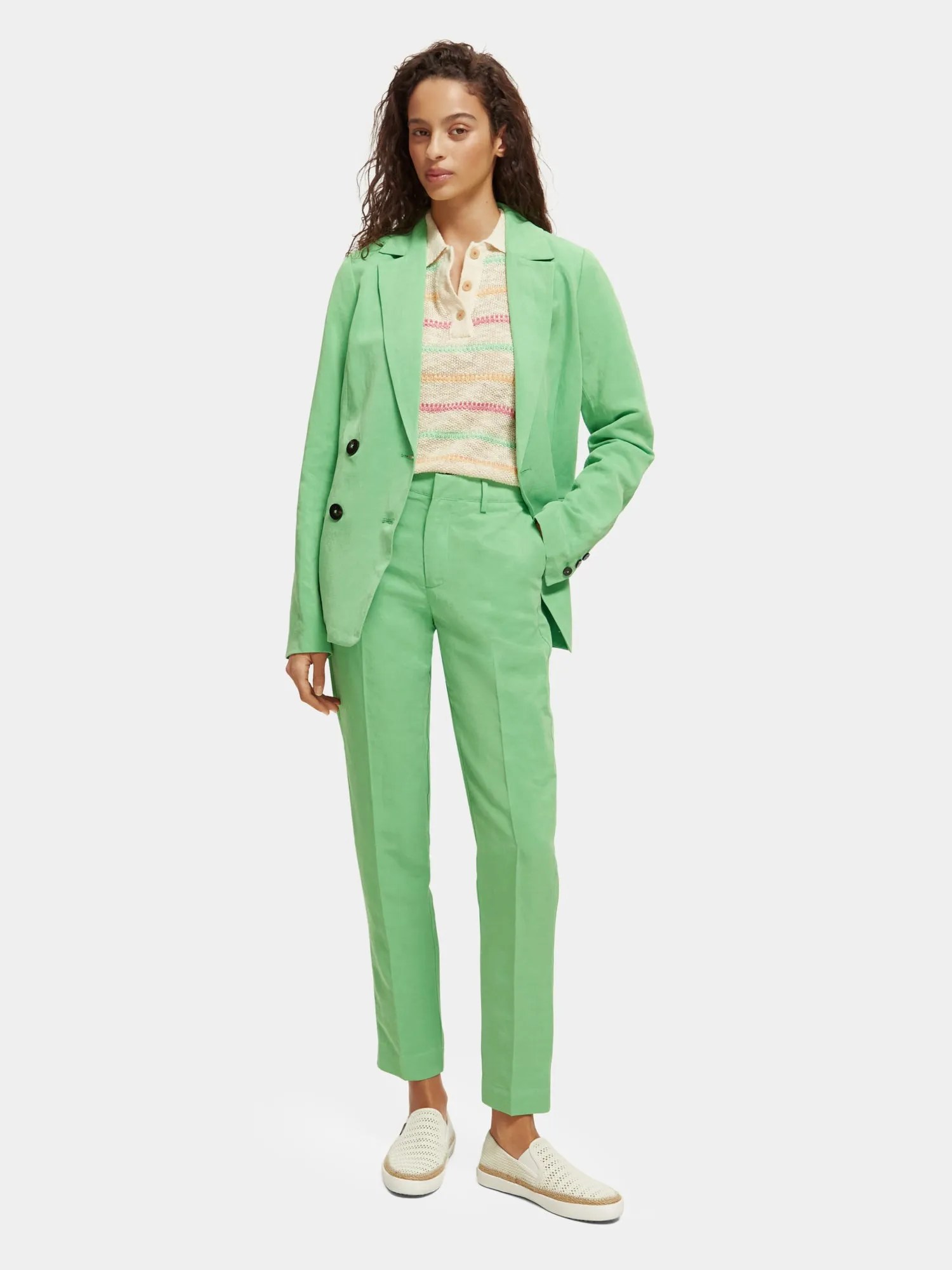 Lowry mid-rise slim summer event pants sold by Scotch & Soda product image thumbnail 5