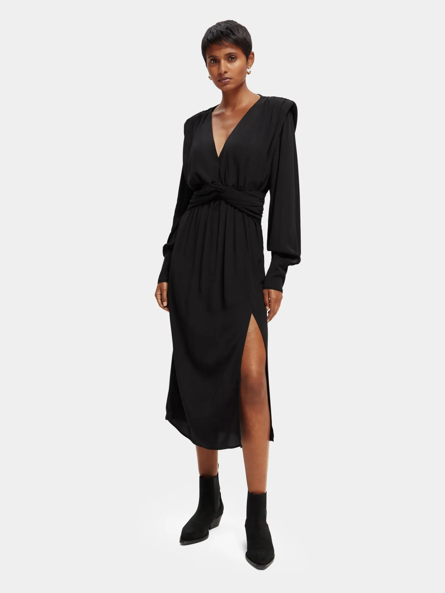 Belted midi dress sold by Scotch & Soda product image thumbnail 5