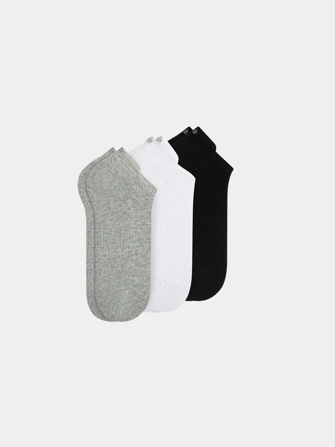 3-pack sneaker socks sold by Scotch & Soda