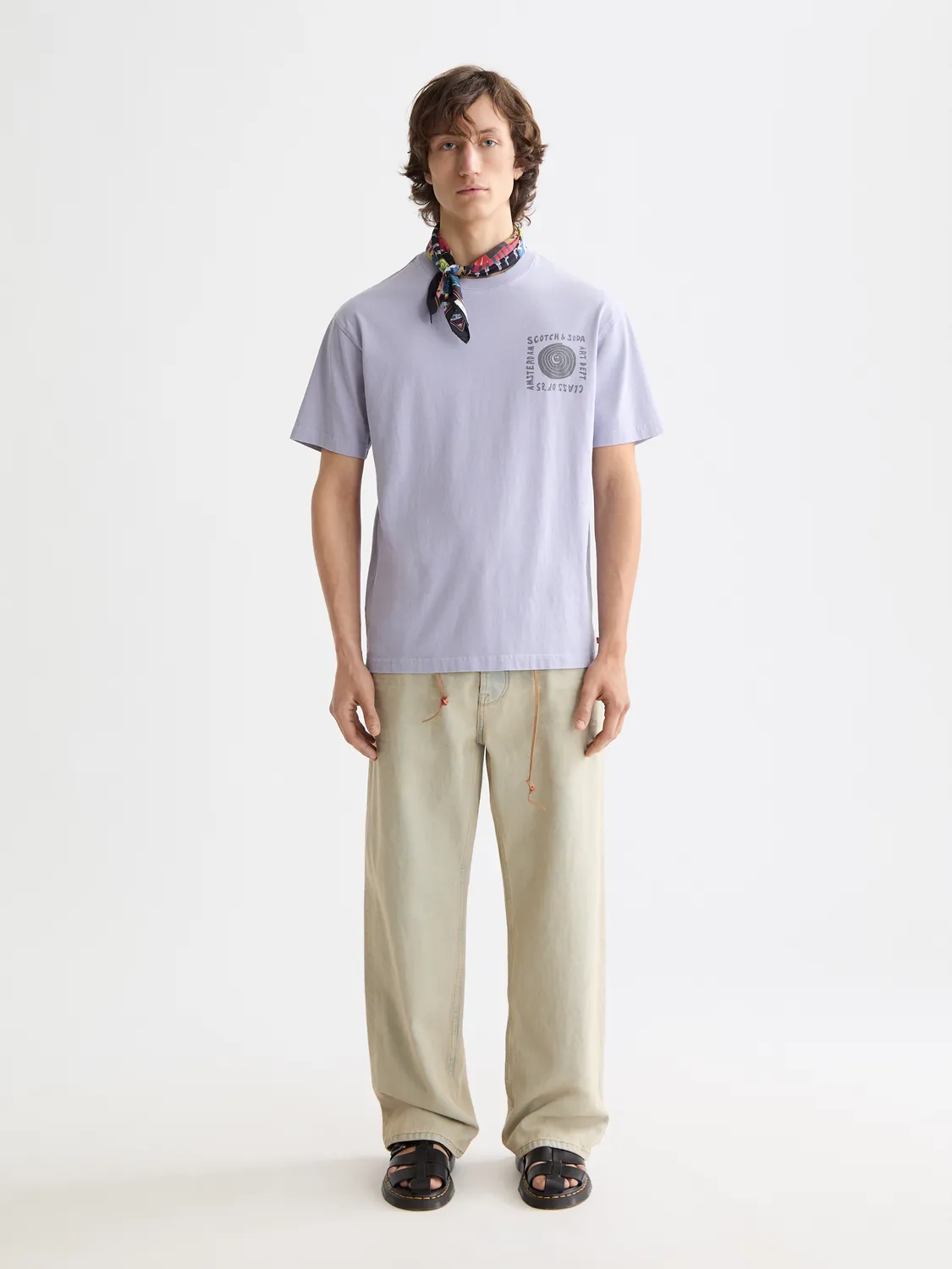 Washed artwork t-shirt sold by Scotch & Soda product image thumbnail 4