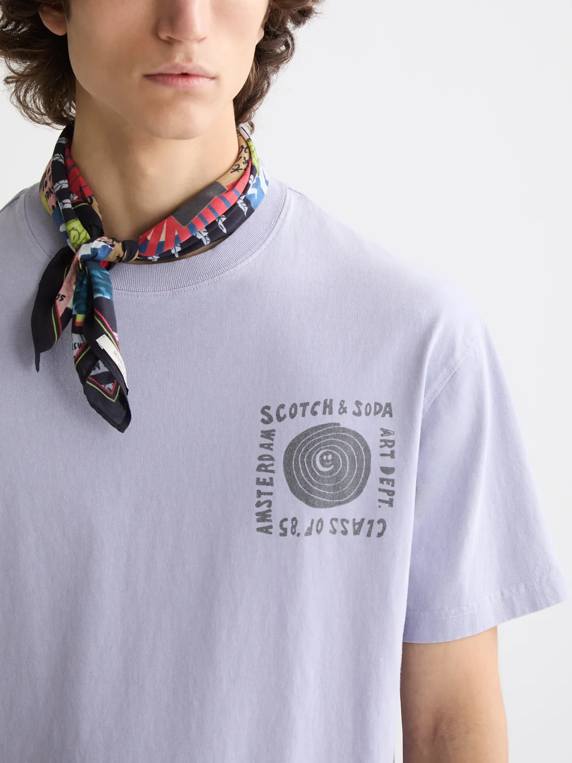 Washed artwork t-shirt sold by Scotch & Soda product image thumbnail 5
