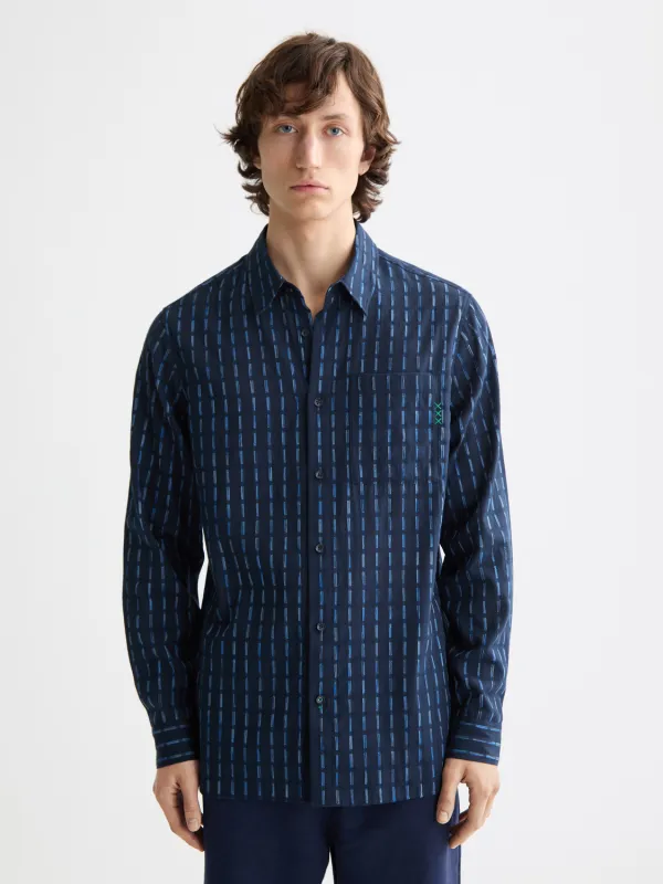 Striped cotton-voile shirt sold by Scotch & Soda