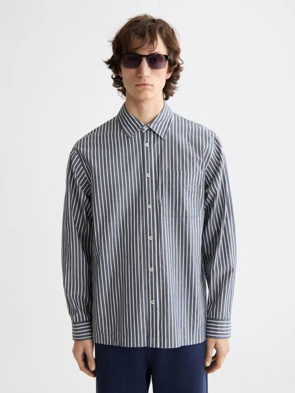 Striped poplin shirt sold by Scotch & Soda