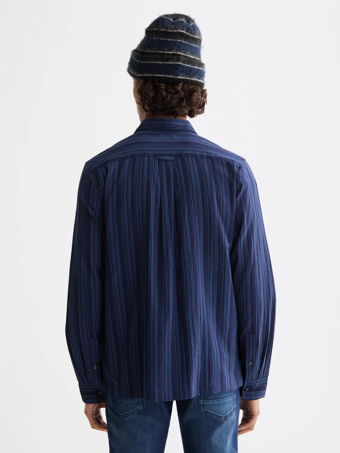 Textured striped shirt sold by Scotch & Soda product image thumbnail 3