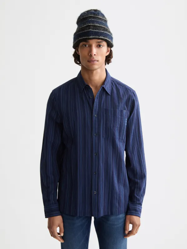 Textured striped shirt made by Scotch & Soda