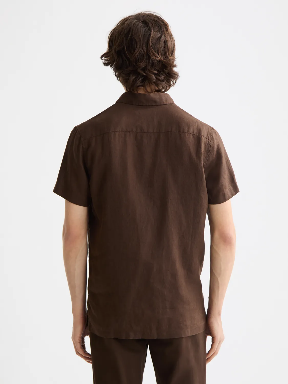 Short sleeved linen shirt sold by Scotch & Soda product image thumbnail 3