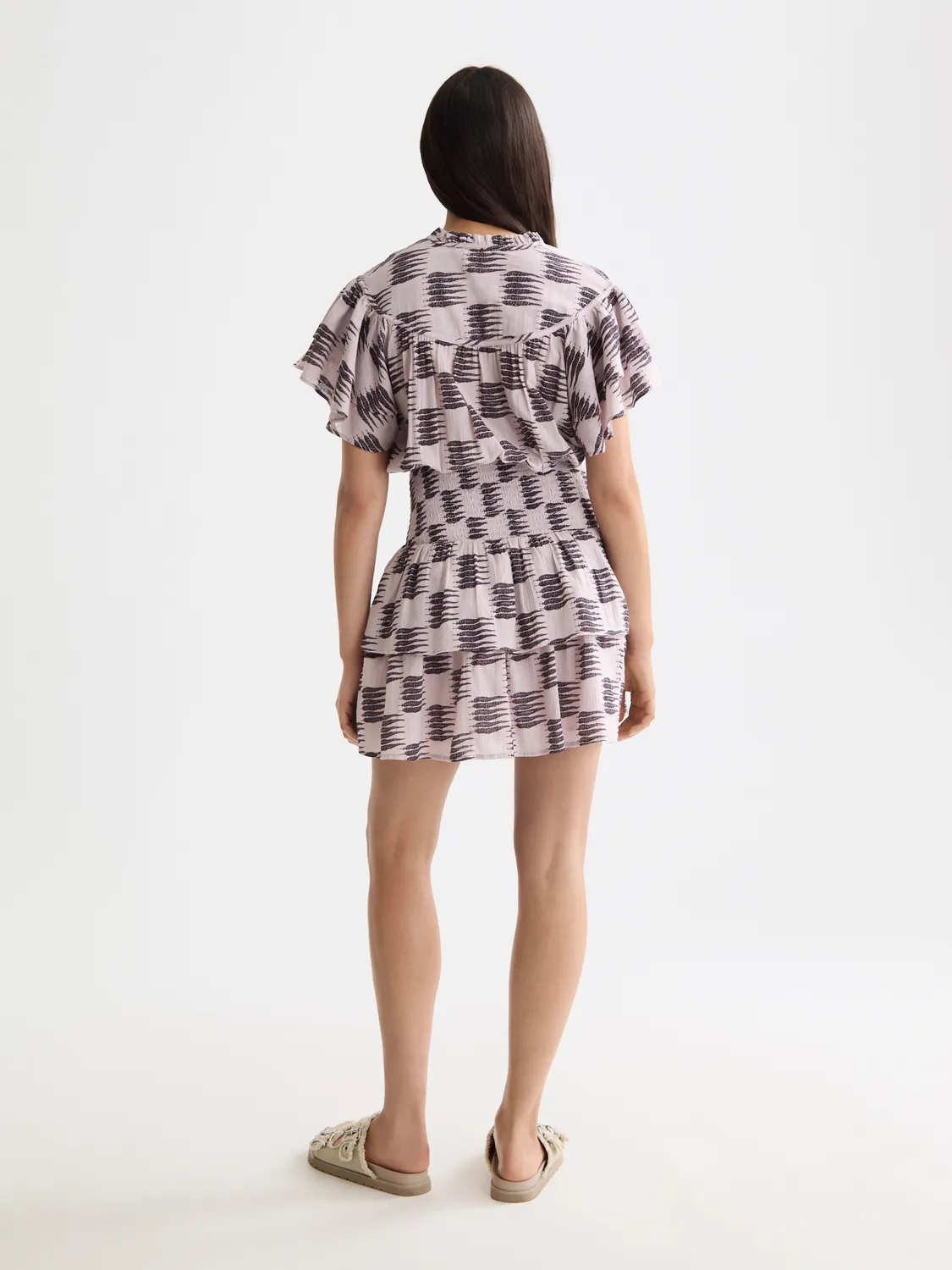 Ruffled mini dress sold by Scotch & Soda product image thumbnail 3