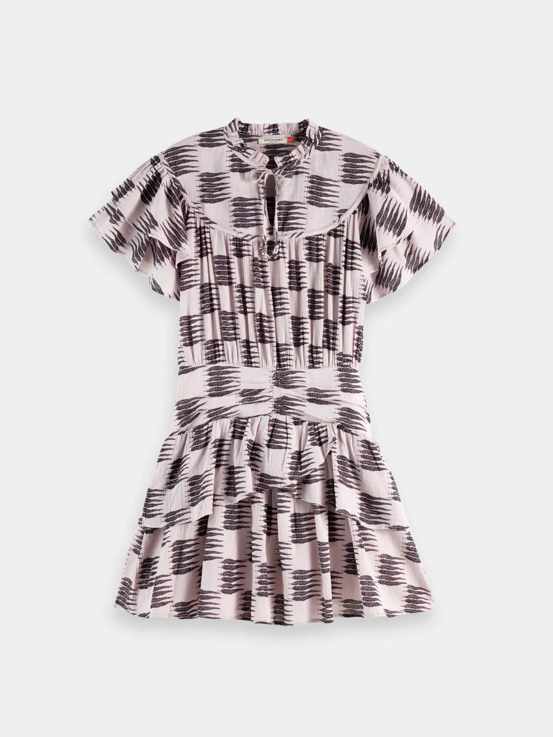 Ruffled mini dress sold by Scotch & Soda product image thumbnail 2