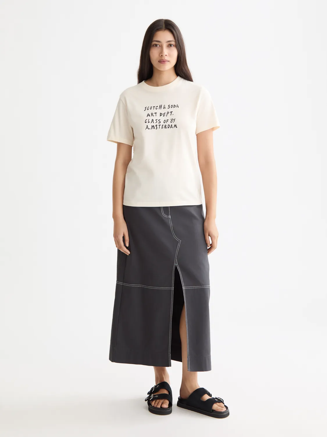 Chest artwork t-shirt sold by Scotch & Soda product image thumbnail 4