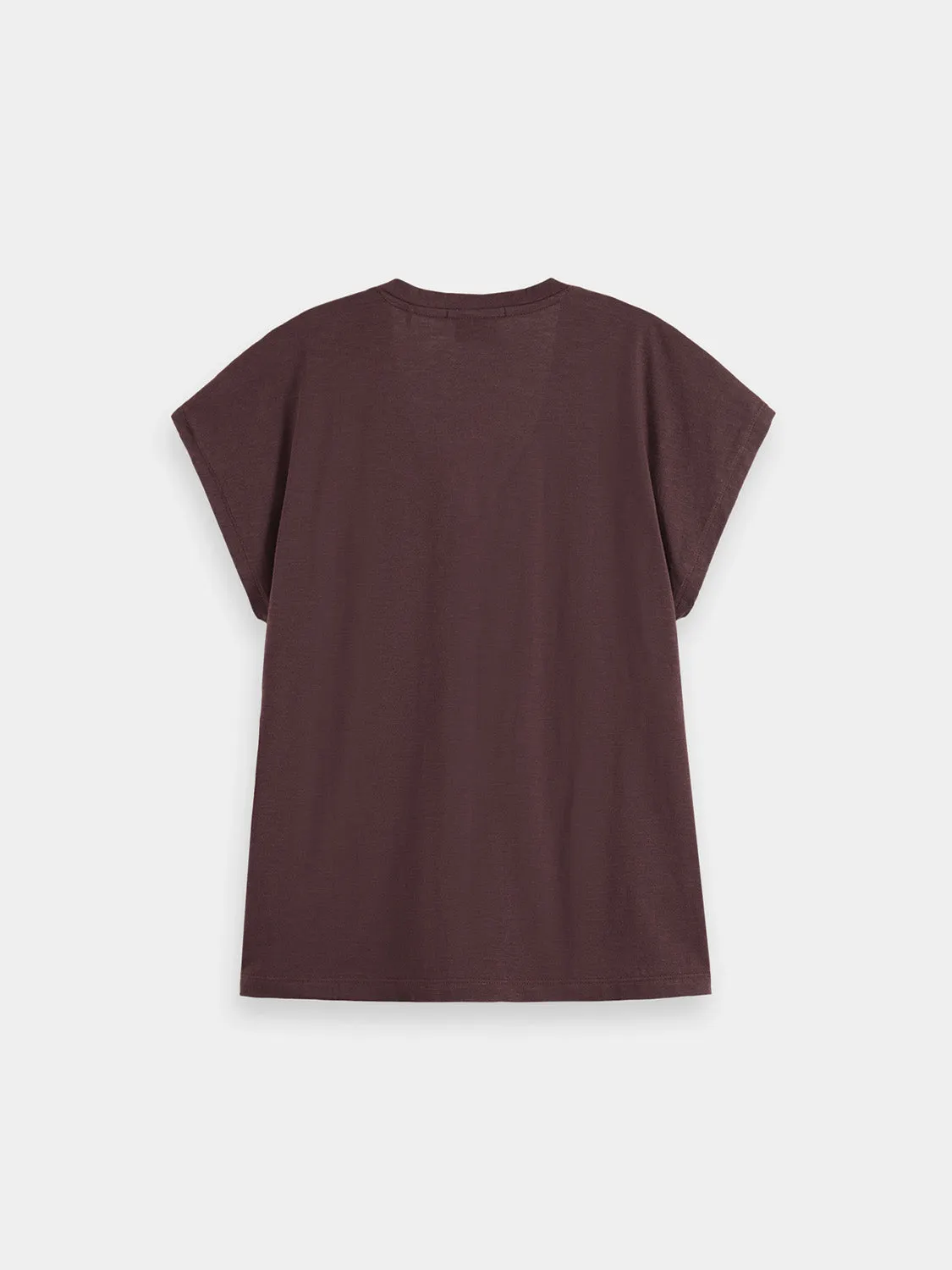 Slub v-neck t-shirt sold by Scotch & Soda product image thumbnail 5