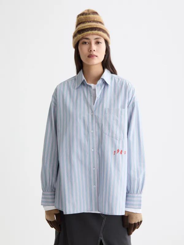 Embroidered girlfriend shirt made by Scotch & Soda