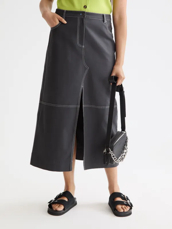 Workwear midi skirt made by Scotch & Soda