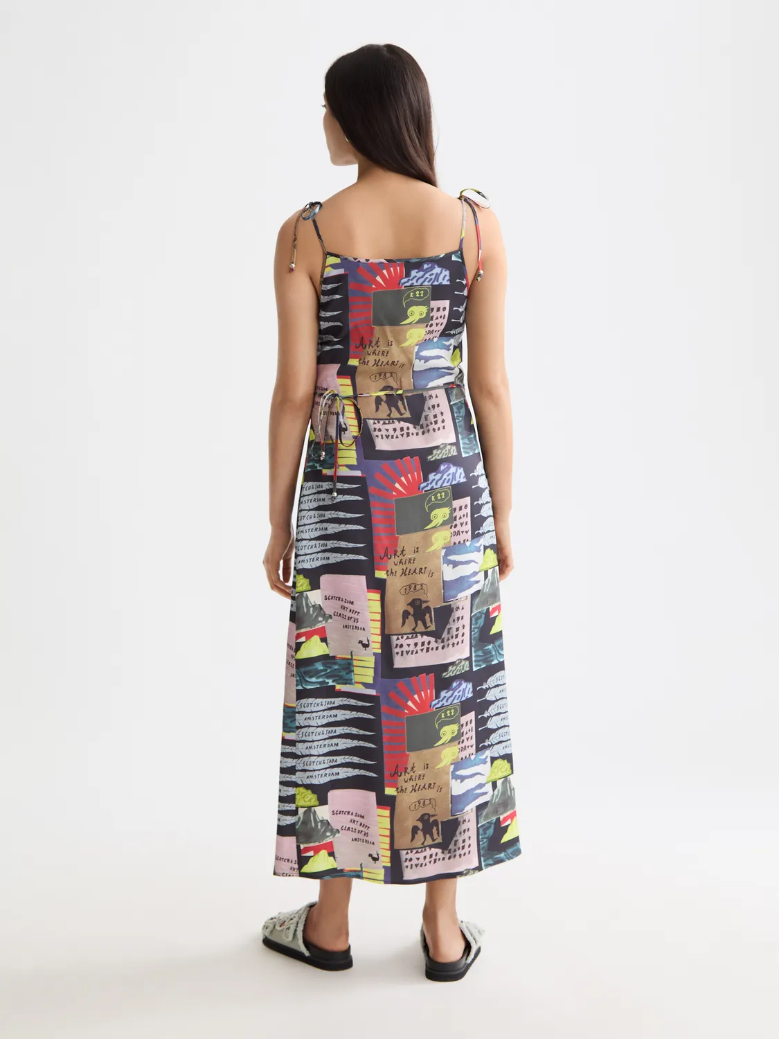 Midi slip dress sold by Scotch & Soda product image thumbnail 3