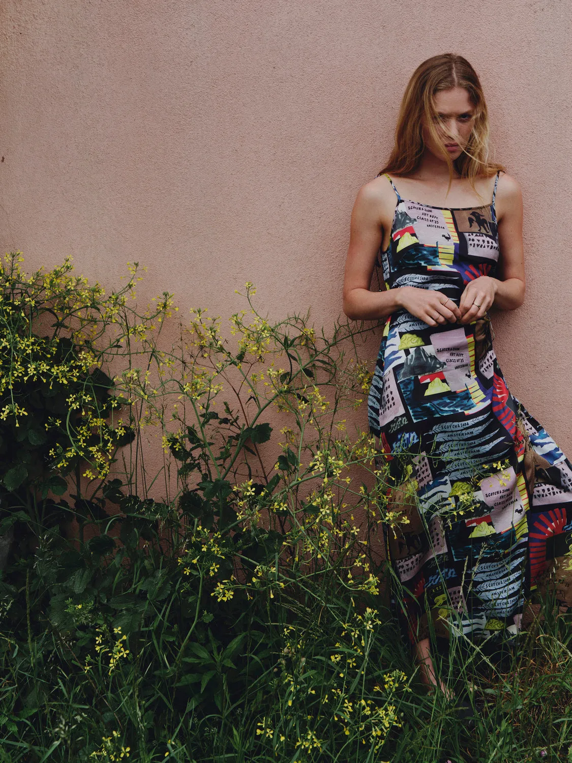Midi slip dress sold by Scotch & Soda product image thumbnail 4