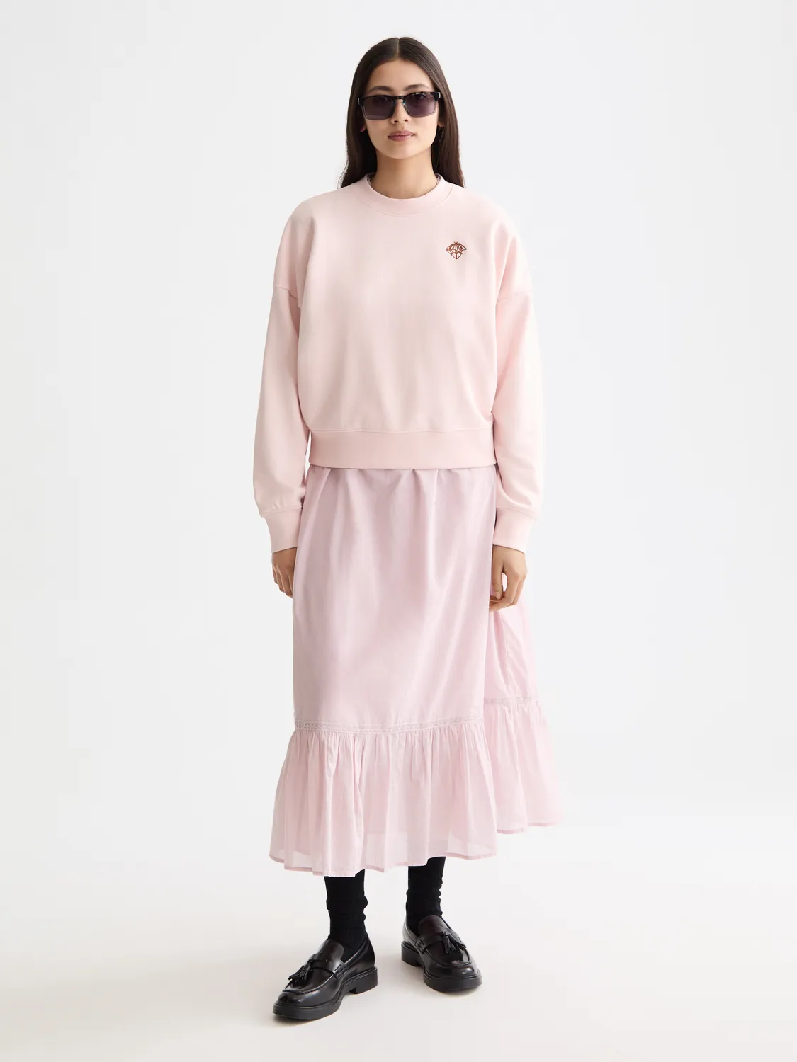 Embroidered logo sweatshirt sold by Scotch & Soda product image thumbnail 4