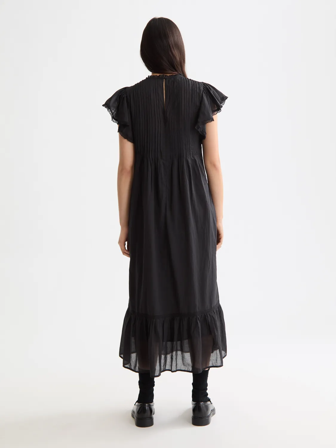 Pleated front maxi dress sold by Scotch & Soda product image thumbnail 3