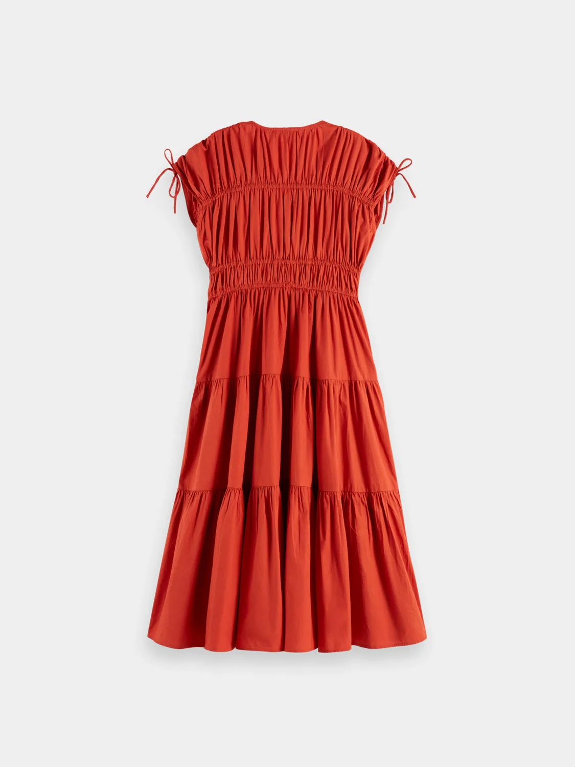 Gathered midi dress sold by Scotch & Soda product image thumbnail 4