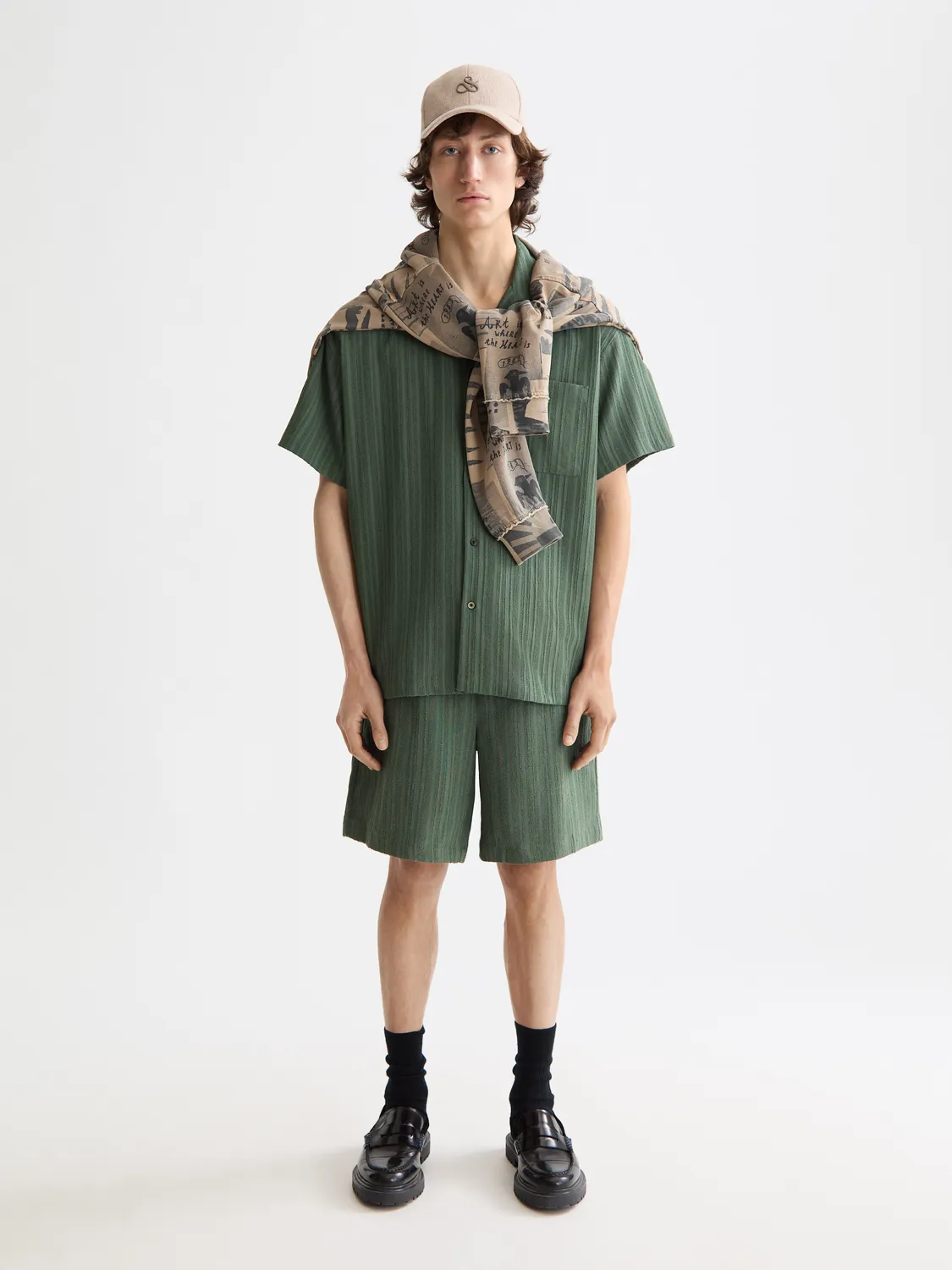 Striped short sleeved shirt sold by Scotch & Soda product image thumbnail 5