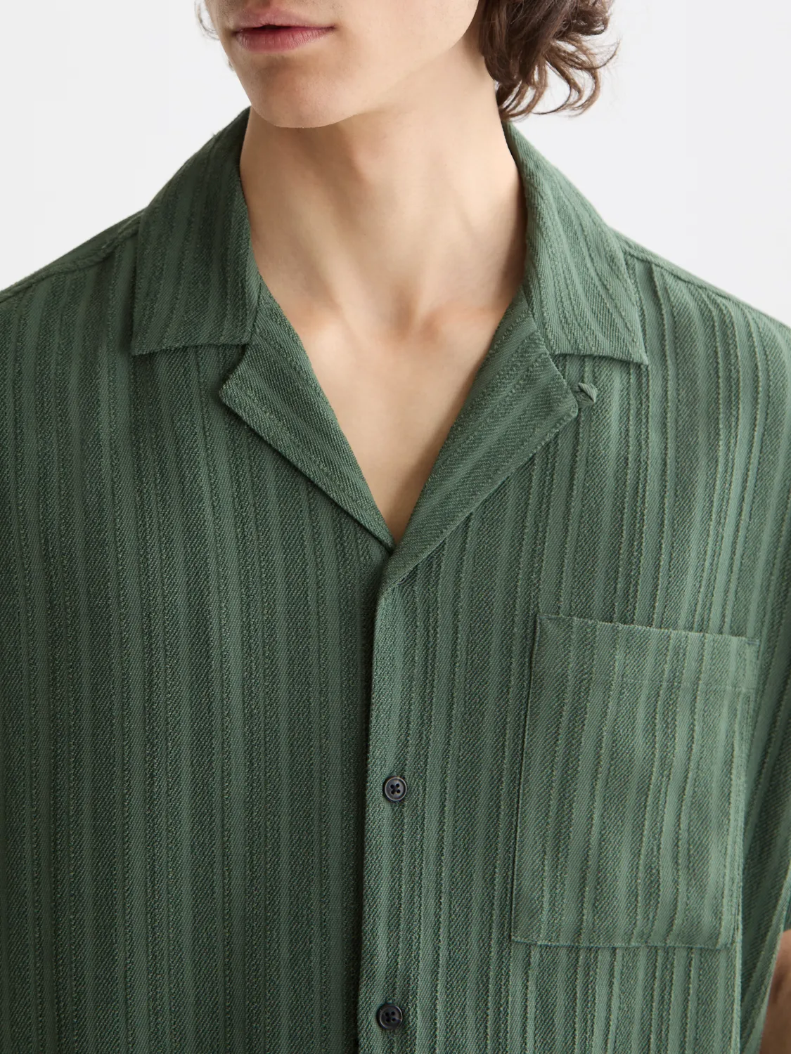 Striped short sleeved shirt sold by Scotch & Soda product image thumbnail 4