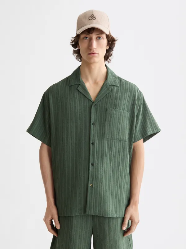 Striped short sleeved shirt sold by Scotch & Soda