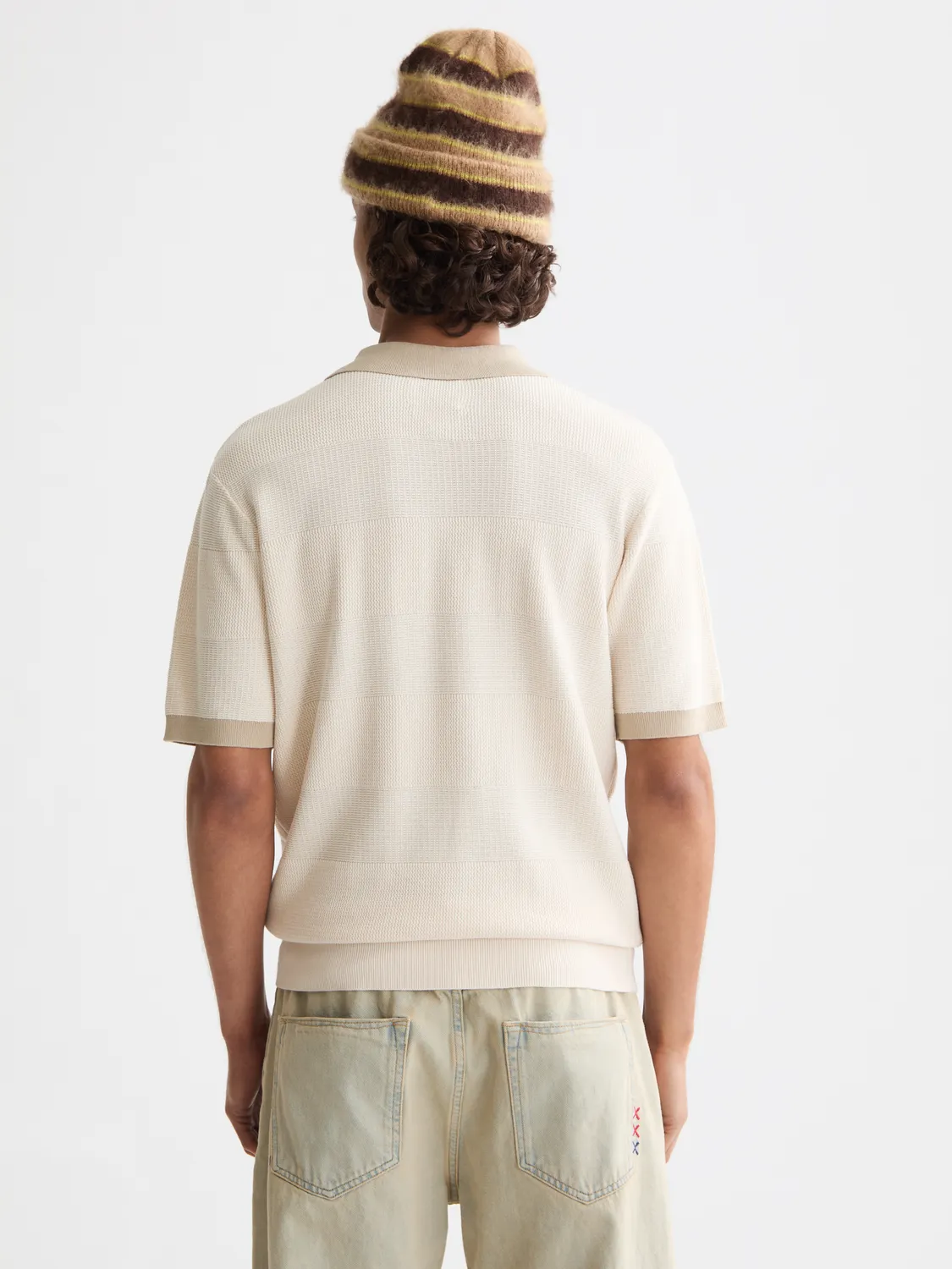 Knitted tonal polo sold by Scotch & Soda product image thumbnail 3