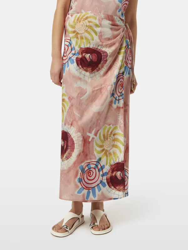 Midi wrap skirt sold by Scotch & Soda