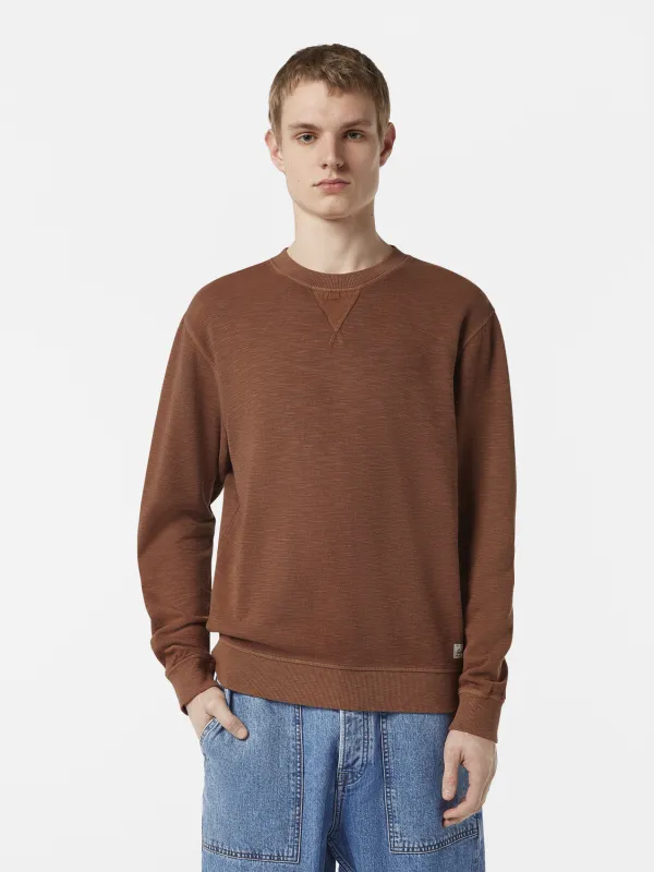 Garment-dyed sweatshirt sold by Scotch & Soda