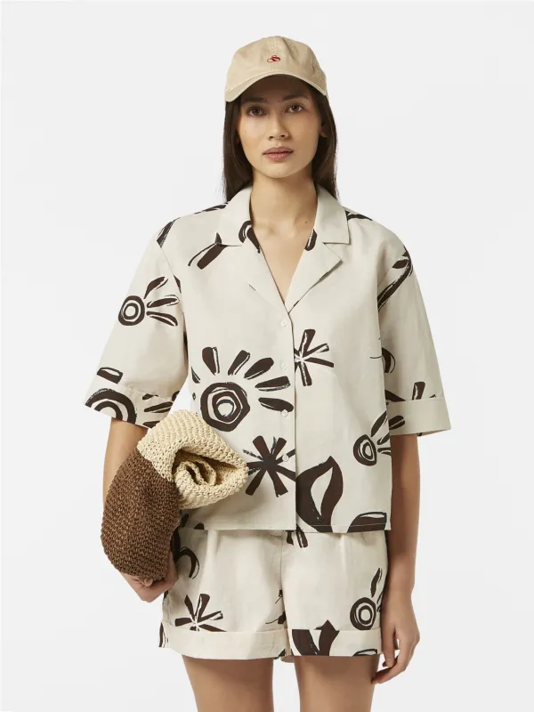 Printed short sleeved shirt made by Scotch & Soda