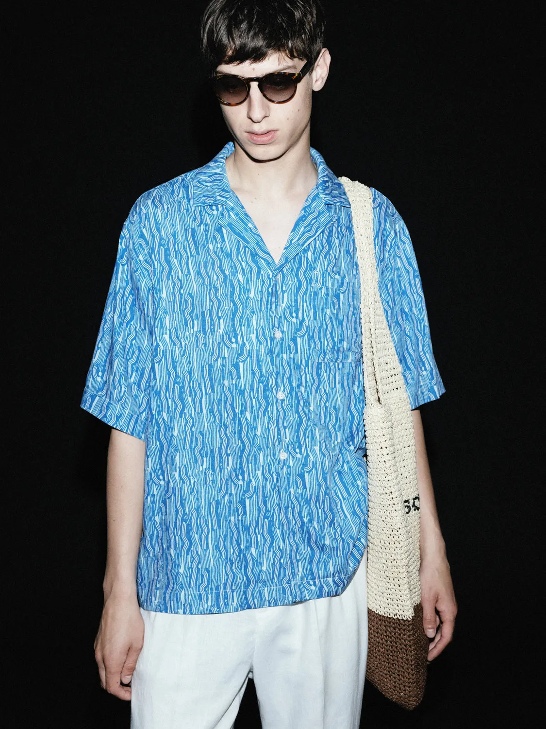 Short sleeved printed shirt sold by Scotch & Soda product image thumbnail 5