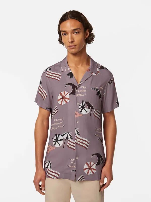 Printed short sleeved shirt sold by Scotch & Soda