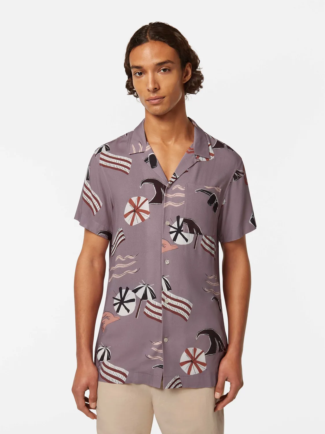 Printed short sleeved shirt sold by Scotch & Soda