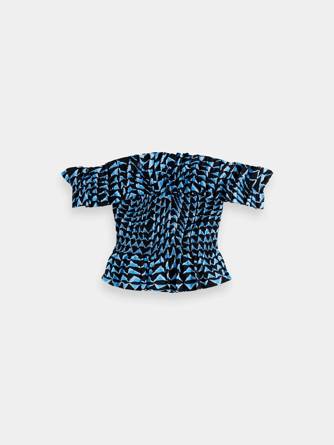 Off shoulder ruffled top sold by Scotch & Soda product image thumbnail 2