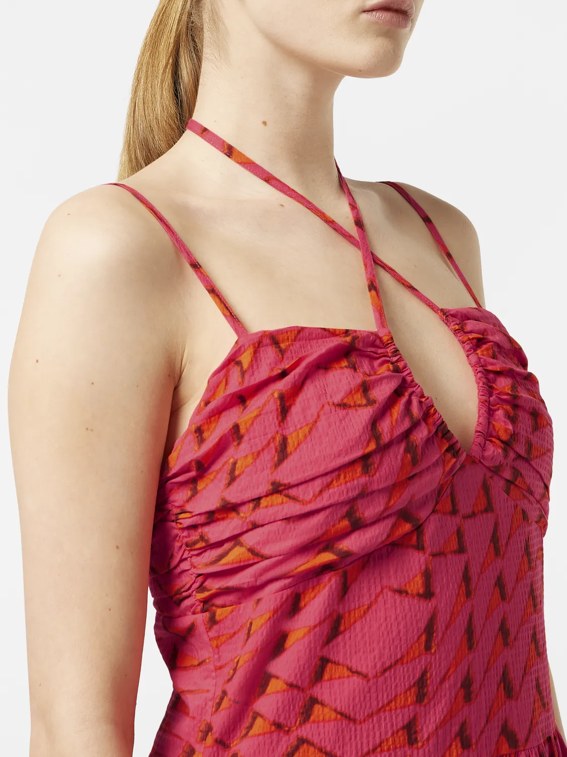 Seersucker midi dress sold by Scotch & Soda product image thumbnail 5