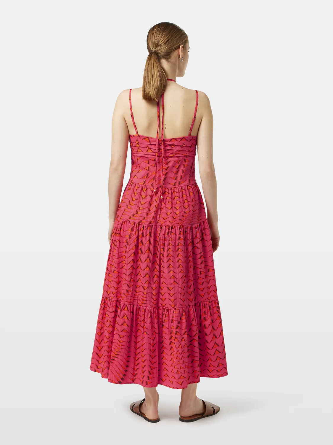 Seersucker midi dress sold by Scotch & Soda product image thumbnail 4