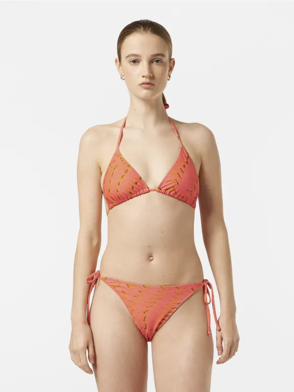 Printed bikini top made by Scotch & Soda
