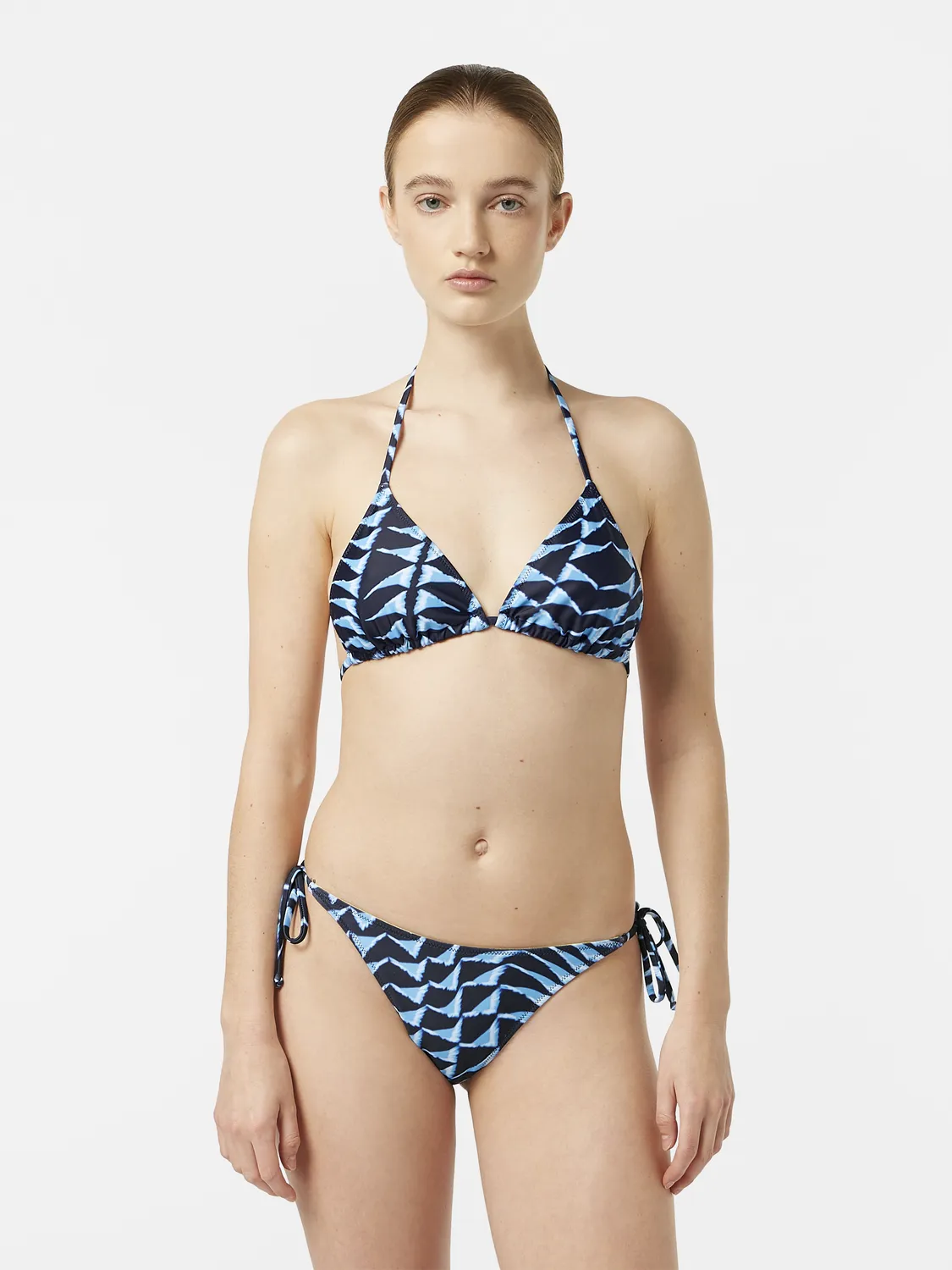 Printed bikini top sold by Scotch & Soda